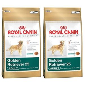 2 x 12 kg Royal Canin Golden Retriever 25 de croquettes pour chien adulte (ENOVATORZ, neuf)