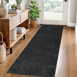 Tapis Couloir Long Tapis de Cuisine Devant Evier Lavable Antiderapant 50 x 200 cm Tapis de Passage Couloir Paillasson Tapis Entree Interieur Tapis de Sol pour Couloir Cuisine Chambre Escalier Bleu (jintailan888, neuf)