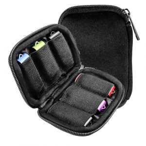 ZORVYN 1 Pi&egrave;ce Sac de Rangement pour Cl&eacute; USB, Rangement Cl&eacute; USB, Pochette Rangements, &Eacute;tui de Rangement, Cl&eacute;-usb Cle USB Rangement Clef 6 Emplacements pour Jump Drives/Pen Drive (SESINEND, neuf)