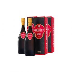 Champagne Grande Réserve Brut ETUI - Blanc - Champagne Gosset (3x75cl) (e-boissons, neuf)