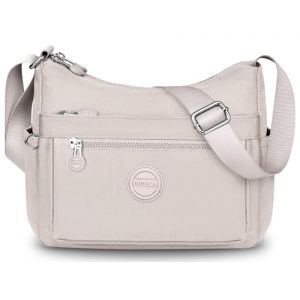 VOBUKE Sac Bandouli&egrave;re Femme Impermeable Nylon Sac a Main Femmes avec Bandoulieres R&eacute;glable Loisir L&eacute;ger Sacoche Sport Bandouli&egrave;re Multipoches Sac Besace Messenger Bag pour Voyage &Eacute;cole Sports Achats (AOCAO, neuf)