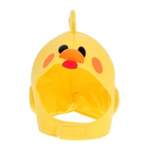 Homoyoyo Chapeau De Poussin Casquette De Fête Douce Chapeau De Faveur De La Fête De Pâques Accessoires De Cosplay Cosplay Accessoires Caps Chape De Partie De Lit Peluche Courte Jaune (HuanYH, neuf)