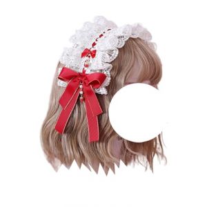 Épingle à cheveux à la mode, accessoires for cheveux Lolita doux, bandeau à nœud, bandeau de demoiselle d'honneur, coiffure for femmes et filles, robe Lolita (YUTINGWT, neuf)