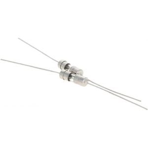 Fusible Verre - 3,6x10mm - 250V - Temporis&eacute; - A Fusion Lente (2A, Lot de 5 Pi&egrave;ces) (CELIMS, neuf)