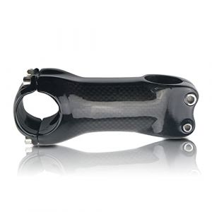 LOVEJIA RXL SL Potence 31.8 VTT Potence Carbone v&eacute;lo Route entretoise Potence VTT Carbon Potence Route Carbone 80mm 1-1/8" (28,6 mm) 3K Brillant 6 degr&eacute;s 80mm Potence VTT Carbone (LHZTECH, neuf)