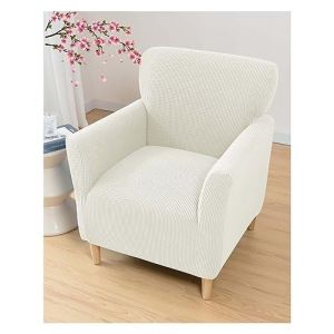 Housse de Fauteuil Cabriolet 1 Place Housse de Fauteuil Extensible Club Universel Amovible Lavable Couverture de Fauteuil Chesterfield Protecteur de Fauteuil pour Salon Tub Chair ( Color : #24 , Size (MIUGOODEL, neuf)