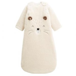 Petit B&eacute;guin - Gigoteuse d'hiver en sherpa avec manches amovibles Cracotte (Petit B&eacute;guin, neuf)