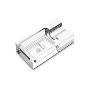 CIGARLOONG Cendrier &agrave; Cigares en Verre Cristal, &Eacute;l&eacute;gant Porte-Cigare Cendrier Verre Transparent pour Ext&eacute;rieur, Terrasse, Maison, Bureau (Blanc) (Cigarking, neuf)