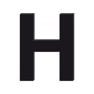 Lettre D&eacute;corative Verre Acrylique Noir. Lettrage Adh&eacute;sif Verre Synth&eacute;tique. Lettre Autocollante pour Pr&eacute;nom, D&eacute;coration Mariage, Enseigne (Forum France, neuf)