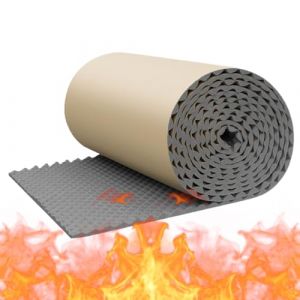 Tapis D'isolation Phonique - Isolation Acoustique Anti-bruit Tapis De Voiture Isolant Mousse Acoustique | Isolation Phonique En Mousse Pour Plafond, Chambre &Agrave; Coucher, Porte, Pi&egrave;ce Isolant Thermique (weierqin, neuf)