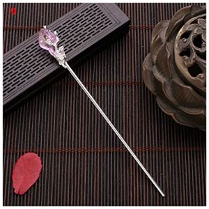 &Eacute;pingle &Agrave; Cheveux Retro Hanfu Tige de cheveux en m&eacute;tal Cheveux Fourche Cheveux Cheveux Cheveux Cheveux Bijoux Joaillerie Accessoires d'&eacute;pingle &agrave; cheveux &Eacute;pingle &Agrave; Cheveux Mariage(9) (钟祥市微琼维商贸有限公司, neuf)