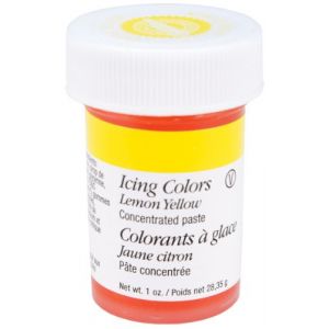 Couleur Gel 28 g alimentaire Wilton giallo limone (Tortendeko-shop-de, neuf)