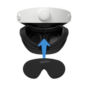 Digicharge Cache Objectif Protection pour PS VR 2, Couvre Lentille Premium PSVR2 Anti-poussière et Anti-Rayures, Mousse de 14 mm d'épaisseur, protège Tous de la poussière y Compris Le capteur (Digital Accessories Ltd, neuf)