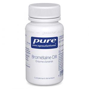 Pure Encapsulations - Brom&eacute;la&iuml;ne DR - Enzymes V&eacute;g&eacute;tales Extraites de l'Ananas - Contribue au Maintien de la Fonction Digestive Normale - 30 G&eacute;lules V&eacute;ganes (Luzern, neuf)