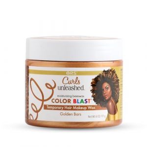 ORS Curls Unleashed Golden Bars Color Blast - Cire capillaire temporaire, avec cire d'abeille hydratante et huile de ricin, pour une meilleure expérience de coloration - 171 g (DAMCAR, neuf)