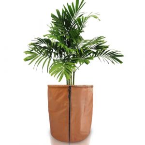 LUPATDY Protege Pot Exterieur Sac Antigel pour Plantes en Pot 50 x 45 cm, Protection Pot de Fleur Hiver avec Fermeture &Eacute;clair et Cordon de Serrage, Housse Hivernage Plante en Pot R&eacute;utilisable (LUPATDY-FR, neuf)