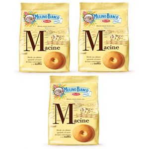 Mulino Bianco Macine Lot de 3 biscuits italiens 350 g (Italiaen Gourmet UK Ltd, neuf)