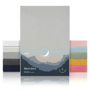 Laleni Drap-Housse En Jersey 80x160 Cm Lit Bébé | Drap-Housse Certifié Oeko-Tex Pour Lit D'enfant | Housse Pour Lit D'enfant 100% Coton | Drap-Housse Pour Lit D'enfant | Pour Panier Moïse Bébé En Gris (Everbrent, neuf)