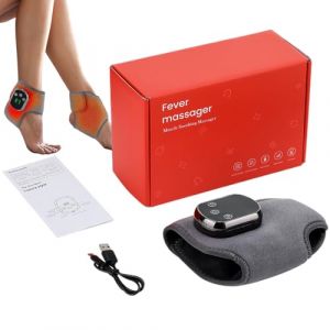 Appareil de massage des pieds Rivera, appareil chauffant pour les pieds et les chevilles, vibrations multi-niveaux et mode combiné, appareil de massage 3 en 1 pour des jambes sans douleur et vitales (langhon, neuf)