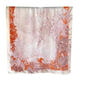 WEIGEER Foulard en soie femmes ch&acirc;le &Eacute;charpe en soie Silk Scarf Women Chiffon Shawl White Neckerchief Head Wrap Thin Scarf Beach Hijab Belt Vintage Bridal Shawl Binder (Rouge) (Amezon FR, neuf)