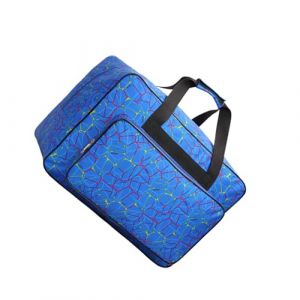 Ailan Sac de Machine à Coudre Domestique avec Sac de Voyage Multifonctionnel Durable et résistant à la déformation OxfordCloth, Bleu (wkenver, neuf)
