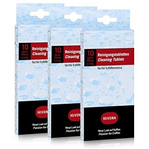 Nivona NIRT 701 Lot de 3 boîtes de 10 tablettes de nettoyage 30 x 2 g (La dolce vita & World of coffee, neuf)
