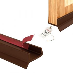 Midslinee 3M Marron Joint Plinthe Cuisine Profil D&rsquo;&eacute;tanch&eacute;it&eacute; pour Bois de 15 mm 16 mm 17 mm Protection Plinthe, Joint Plinthe Cuisine Profil D&rsquo;&eacute;tanch&eacute;it&eacute; (Xxiao-EU, neuf)