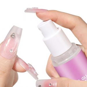Jubilofex Press On - D&eacute;capant &agrave; ongles - Gel artificiel - 20 ml - Spray d&eacute;capant doux - Pour manucure, p&eacute;dicure, d&eacute;butants, professionnels - Soins des ongles &agrave; la maison (qinjinxinxikeji, neuf)