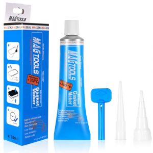 Flintronic Pate a Joint Moteur, 70ml Temperature Silicone Joint Carter Huile Moteur,Joint Silicone d'étanchéité de Service du Moteur Automobile,Silicone Résistant à Haute Température de -60°C to 300°C (XJYEU, neuf)