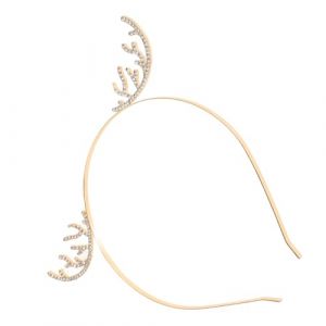 FRCOLOR Serre-t&ecirc;te Renne Strass Pour F&ecirc;te De Renne Avec Ornement De Neige Festif Pour Femmes Et Filles (Different Quality, neuf)