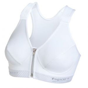 Zsport Soutien-Gorge de Sport Grands Bonnets Silver - Maintien Maximum (Quaerius . com, neuf)