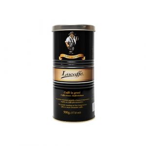Lucaffé - boîte à café grain Mr. Exclusive 100% Arabica, 500 Gr | grain de café pour expresso machine a cafe grain | Torréfaction moyenne | Goût doux et crémeux | Arôme intense et enveloppant (Lucaffé, neuf)