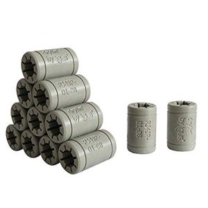 Igus Lot de paliers lisses pour mise à niveau – Remplace LM8UU – Pour imprimante 3D RepRap Mendel Anet A6 A8 Prusa i3 au choix, Anet A8/A6 LM8UU Ersatz, 12 x RJ4JP-01-08 (Igus DryLin), 1 (Turmberg3D, neuf)
