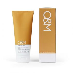 O&M CLEAN.tone Beige (200ml) – Masque colorant pour cheveux blonds – Nourrit & ravive du blond clair au très clair – Sans sulfates & silicones – PETA certifié, vegan, fabriqué en Australie (New Flag GmbH, neuf)