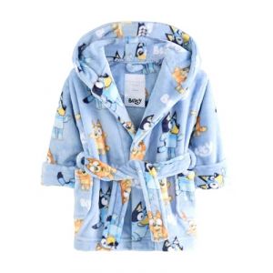 NEXT Fille Peignoir en polaire Bluey sous licence Bleu 2 Ans (Next Germany GmbH, neuf)