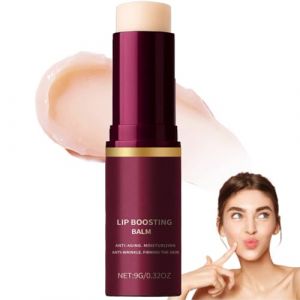 Baume à lèvres repulpant,Lip Boosting Balm,Lip Plumper,Plumpify Plumping Serum Balm,Balm Hydratante pour les Lèvres, Réduit les Ridules, Hydratante et Non Collante (EnviableVB, neuf)