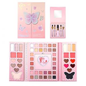 Palette De Fards &Agrave; Paupi&egrave;res - Fards Haute Pigmentation et Tenue Longue,Palette de &agrave; Paupi&egrave;res Nus,Pour Femmes, Adolescents, Adultes, D&eacute;butants, Voyage, Maison, Navette Quotidienne, Rencontres E (QuickEast, neuf)