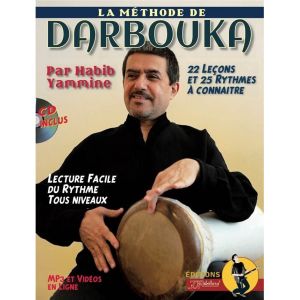 La Méthode de Darbouka - BOOK+CD (EuroPartitions, neuf)
