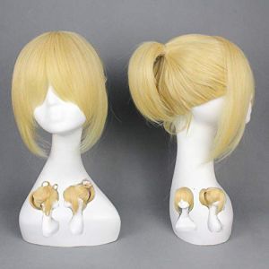 Perruque pour augmenter le volume des cheveux après chimiothérapie Kagane Twin Sister Kagane Bell Rin Kagane Young Brother Len Kagane avec perruque Cosplay (good stuff A, neuf)