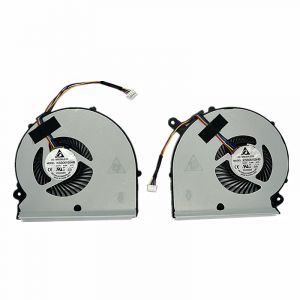 Ventilateur de refroidissement CPU/GPU OEM pour Gigabyte, pour AERO 14 15 15W 15X RP64W RP64 P64 RP65W PR65 V7 V8 X9 Y9, radiateur (Color : PAIR FAN) (huanzhibaihuodian, neuf)