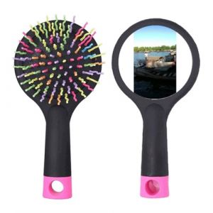 Brosse à cheveux démêlante motif bateau de pêcheur Art Déco Mode Salon Base Coussin (dexbo, neuf)