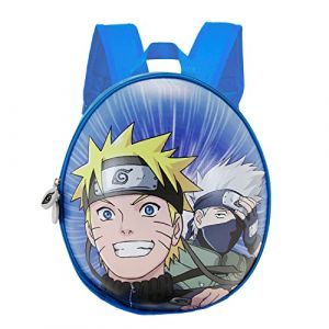 Naruto Naruto Clan-Sac à dos Eggy, Bleu (Geek Atmosphere, neuf)