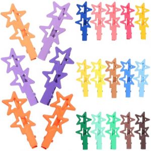 Ipetboom 21 Pi&egrave;ces Ensemble De Pinces &agrave; Cheveux &Eacute;toile Pinces &agrave; Cheveux Pour Fille Barrette &Eacute;toiles Pince &agrave; Cheveux S&eacute;choir Recourbe-cils Bands &agrave; Cheveux Pour Filles M&eacute;tal (hikarish, neuf)