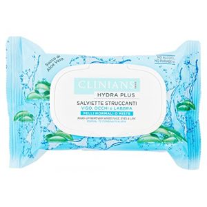 Set 6 CLINIANS Lingettes StruccAnti HYDRA BASE Skins Normal X 25 Pi&egrave;ces Soaps Et Cosm&eacute;tique (CorpoeCapelli, neuf)