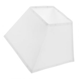 QUMIIRITY Abat-jour Carré Tissu Pour Lampe De Table Et Lampadaire Facile à Assembler Abat-jour Extra Large Compatible Lampes Trapézoïdales Abat-jour Amovible Protection Et Décoration Pour Ch (Hudboy, neuf)