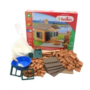 Teifoc Kit de Construction - Maison avec Barbecue - 185 pi&egrave;ces (Model&Toymarket, neuf)