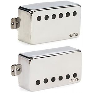 EMG 57/66 TW Ensemble de micros Humbucker double mode, chrome (7154.00) (Zoundhouse Dresden, neuf)