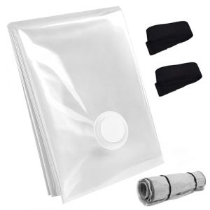 Sporgo Sacs sous vide pour matelas : 240 x 130 cm, grands sacs sous vide avec sangles pour matelas jusqu'&agrave; 200 x 100 cm (BAOBAOBAOB, neuf)