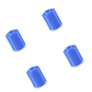 Lot de 4 sculpteurs de m&acirc;choire en silicone avec technologie avanc&eacute;e d'entra&icirc;nement musculaire - Design ergonomique pour tonifier les pommettes et tonifier le visage (Lusbees, neuf)