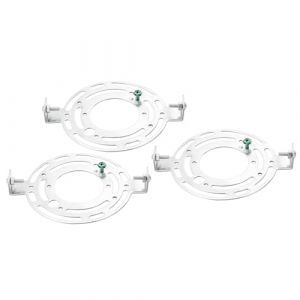 PATIKIL Kit de Support de Fixation Universel pour Luminaire, 130mm (5,12 Po), 3 Ensembles de Barres Transversales pour Lumière Murale, Lumière de Plafond Rapproché, Lustre (PATIKIL UK, neuf)